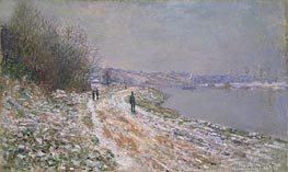 Tow-Path at Argenteuil | Claude Monet | Gemälde Reproduktion