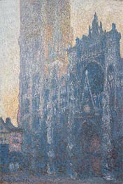Rouen Cathedral: The Portal (Morning Effect) | Claude Monet | Gemälde Reproduktion