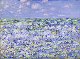 Waves Breaking | Claude Monet | Gemälde Reproduktion