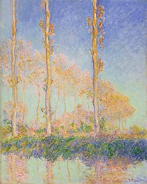 Poplars | Claude Monet | Painting Reproduction