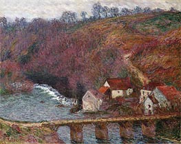 The Grande Creuse at Pont de Vervy | Claude Monet | Painting Reproduction