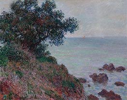 Coasts of the Mediterranean, Time Gray | Claude Monet | Painting Reproduction