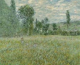 The Meadow (La Prairie) | Claude Monet | Painting Reproduction