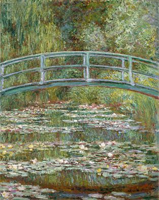 Bridge over a Pond of Water Lilies | Claude Monet | Painting