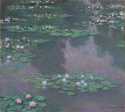 Water Lilies I, 1905 | Monet | Painting Reproduction