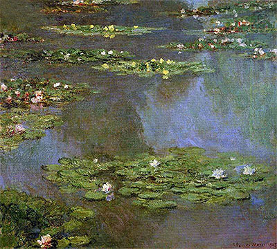 Water Lilies, 1905 | Monet | Painting Reproduction