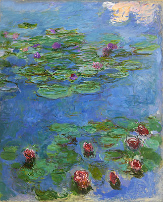 Wasserlilien, c.1914/17 | Monet | Gemälde Reproduktion