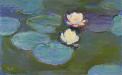 Wasserlilien, c.1897/98 | Claude Monet | Gemälde Reproduktion