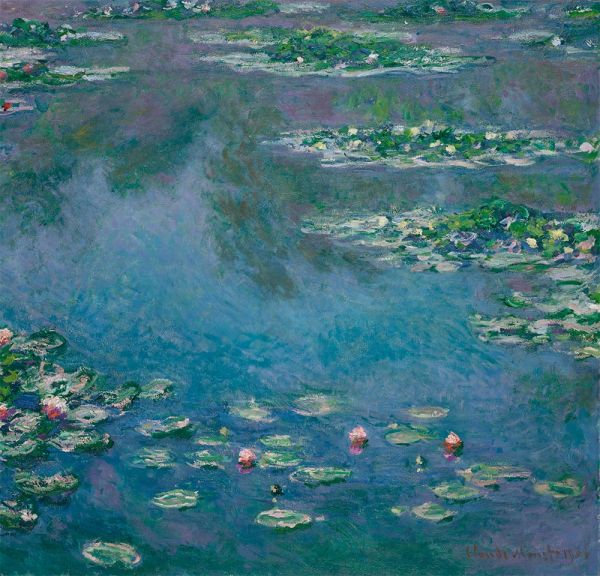 Wasserlilien, 1906 | Claude Monet | Gemälde Reproduktion