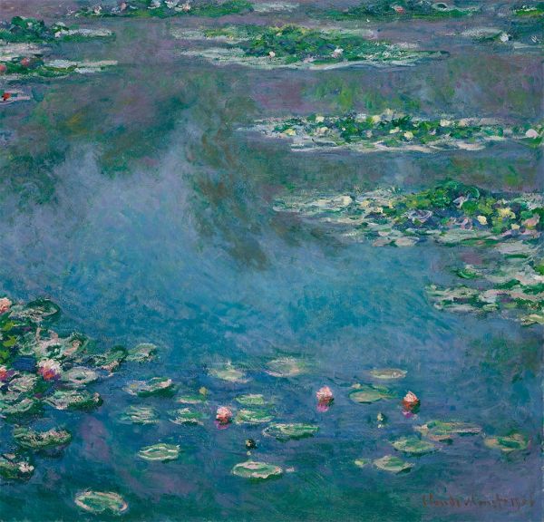 Water Lilies, 1906 by Claude Monet | Painting Reproduction