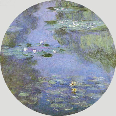 Water Lilies (Nympheas), 1908 by Claude Monet | Painting Reproduction