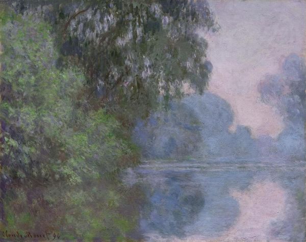 Branch of the Seine near Giverny, 1896 | Monet | Painting Reproduction