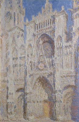 Rouen Cathedral: The Portal (Sunlight), 1894 | Monet | Painting Reproduction