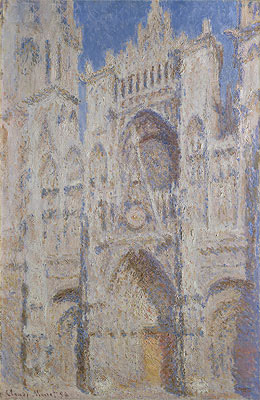 Rouen Cathedral: The Portal (Sunlight) | Claude Monet | Painting Reproduction