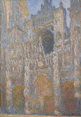 The Portal of Rouen Cathedral at Midday | Claude Monet | Painting Reproduction