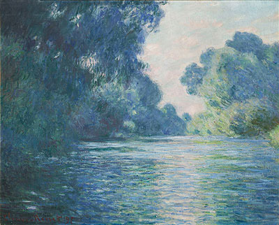 Branch of the Seine near Giverny, 1897 | Monet | Gemälde Reproduktion
