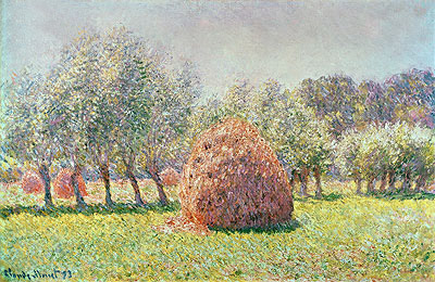Haystacks, 1893 | Claude Monet | Gemälde Reproduktion