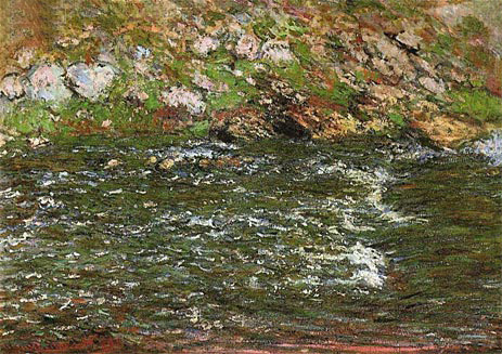 Rapids on the Petite Creuse at Fresselines, 1889 | Claude Monet | Painting Reproduction
