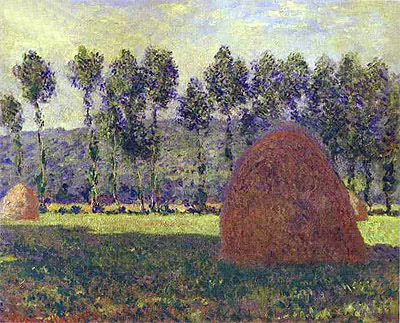 Heuhaufen in Giverny, c.1884/89 | Claude Monet