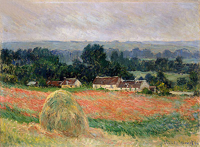 Heuhaufen in Giverny, 1886 | Claude Monet