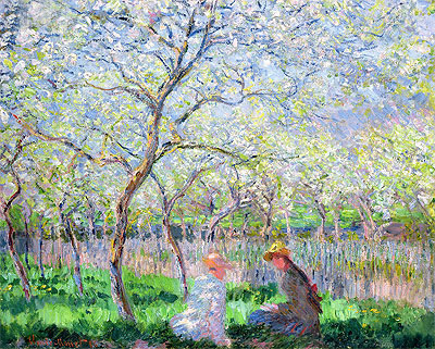 Springtime, 1886 | Claude Monet | Gemälde Reproduktion