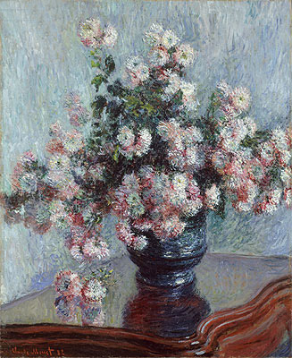 Chrysanthemums, 1882 | Monet | Painting Reproduction