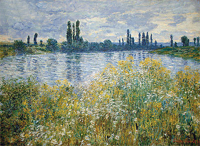 Banks of the Seine, Vetheuil | Claude Monet | Painting Reproduction