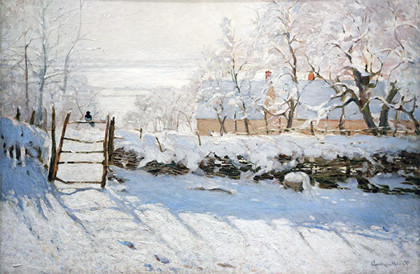 The Magpie, 1869 | Claude Monet | Painting Reproduction