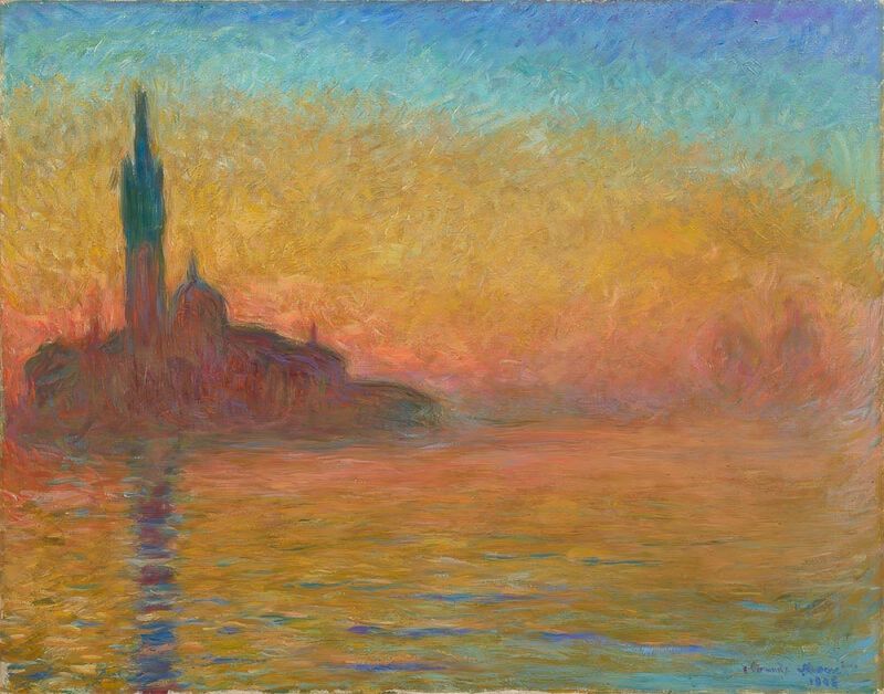 Twilight, Venice at Dusk | Claude Monet | Painting Reproduction