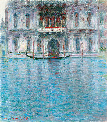 Palazzo Contarini, Venedig, 1908 | Claude Monet | Gemälde Reproduktion