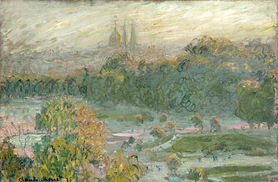 Die Tuilerien | Claude Monet | Gemälde Reproduktion