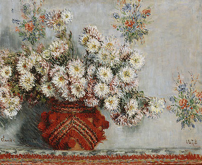 Chrysanthemen | Claude Monet | Gemälde Reproduktion