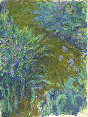 Irises, c.1914/17 | Monet | Painting Reproduction