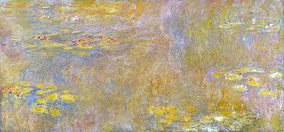 Water-Lilies, a.1907 | Claude Monet | Gemälde Reproduktion