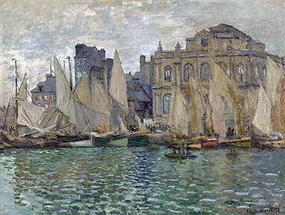 The Museum at Le Havre, 1873 | Monet | Painting Reproduction