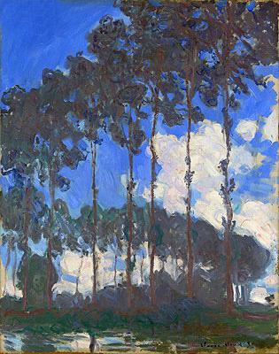 Pappeln an der Epte | Claude Monet | Gemälde Reproduktion
