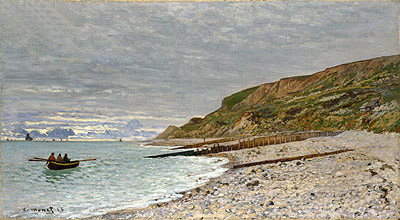 La Pointe de la Heve, Sainte-Adresse, 1864 | Monet | Painting Reproduction