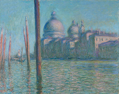 The Grand Canal, Venice, 1908 | Claude Monet | Gemälde Reproduktion