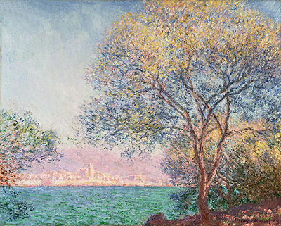 Morgen in Antibes | Claude Monet | Gemälde Reproduktion