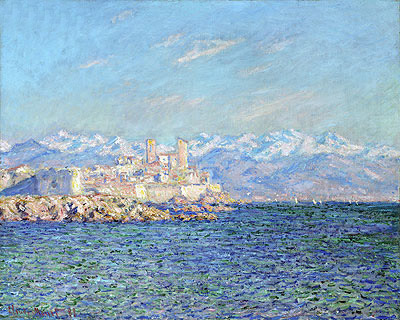 Antibes, Afternoon Effect, 1888 | Claude Monet | Painting Reproduction