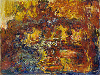 The Japanese Footbridge, c.1920/22 | Claude Monet | Gemälde Reproduktion
