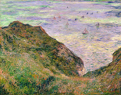 Low Tide at Varengeville, 1882 | Claude Monet | Gemälde Reproduktion