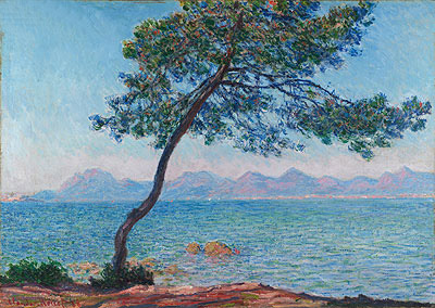 Antibes (The Esterel Mountains), 1888 | Claude Monet | Painting Reproduction