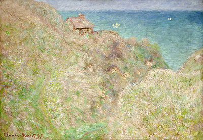 Cliffs at Varengeville, 1897 | Claude Monet | Gemälde Reproduktion