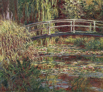 Water-Lily Pond: Pink Harmony, 1900 | Claude Monet | Painting Reproduction