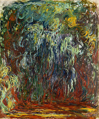 Weeping Willow, Giverny, c.1920/22 | Claude Monet | Gemälde Reproduktion