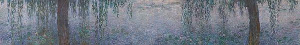Nympheas (Morning with Weeping Willows), c.1920/26 | Claude Monet | Painting Reproduction