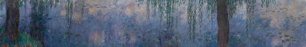 Nympheas (Clear Morning with Willows), c.1920/26 | Claude Monet | Gemälde Reproduktion