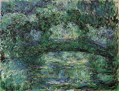 The Japanese Bridge, c.1918/24  | Claude Monet | Painting Reproduction