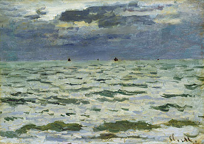Marine, Le Hvre, 1866 | Claude Monet | Gemälde Reproduktion